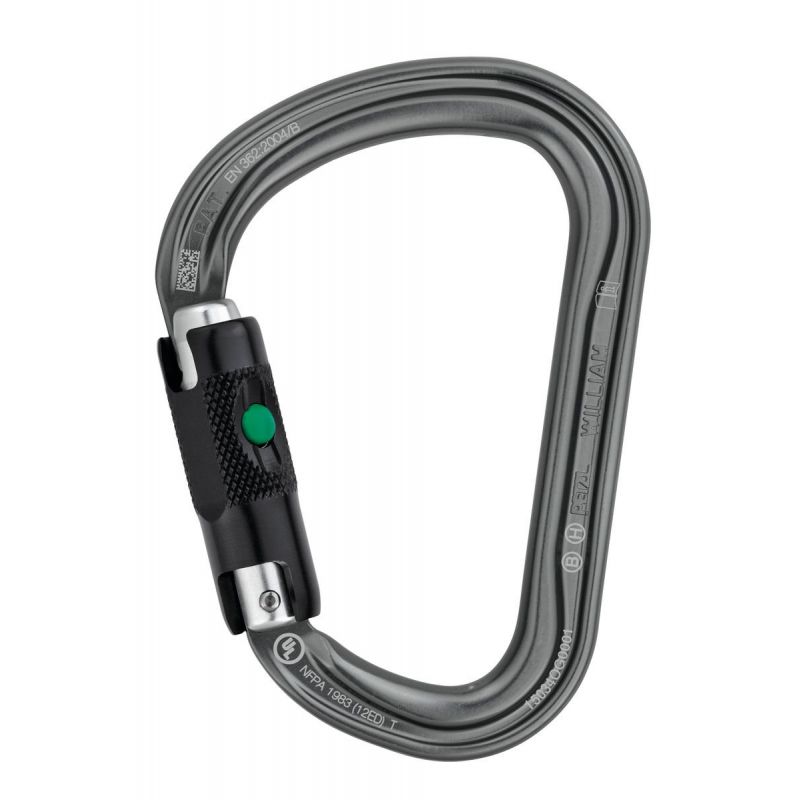 Mosquetón PETZL WILLIAM BALL-LOCK