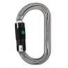 PETZL OK Leichter ovaler Karabinerhaken grau