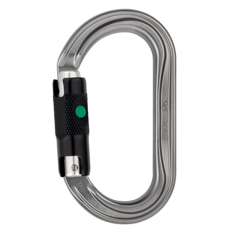 Mousqueton PETZL OK (Harmaa)