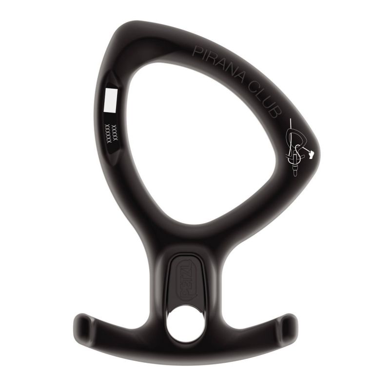 Descender PETZL PIRANA CLUB (Sort)