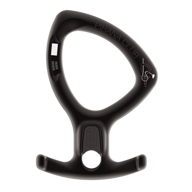 Descendeur PETZL PIRANA CLUB (Black)