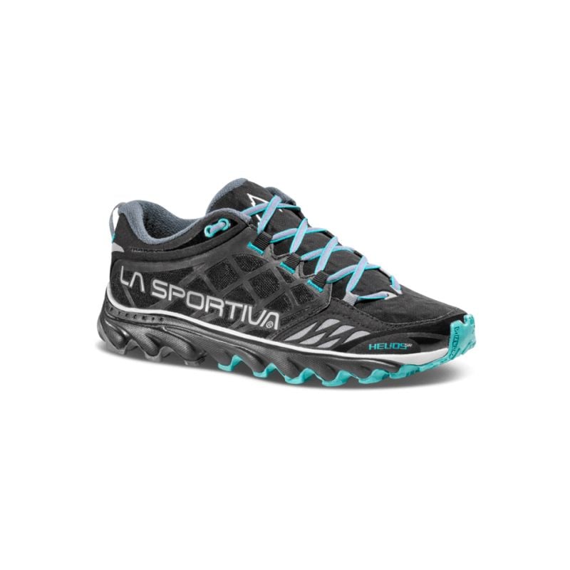 La Sportiva Helios SR — Black/aqua