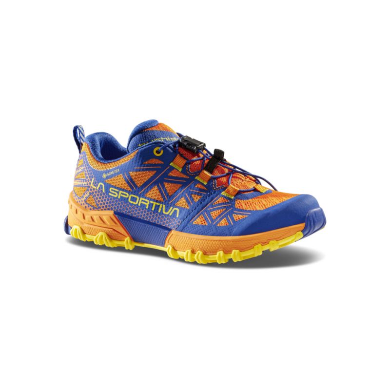Polkujuoksukengät La Sportiva Bushido II JR GTX (Tiger/Yellow) Lapset
