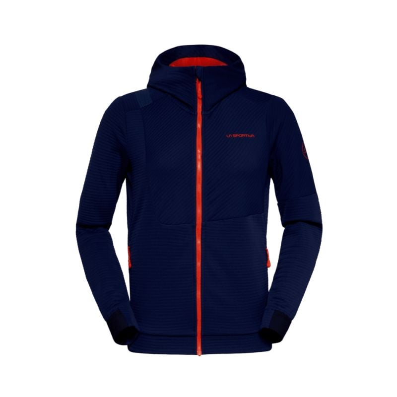 Polaire d'escalata La Sportiva Mood Hoody W (Deep Sea) Donna