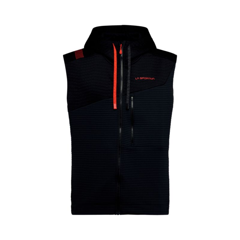 Vest uten ermer La Sportiva Method Vest M (Svart/Kirsebærtomat)