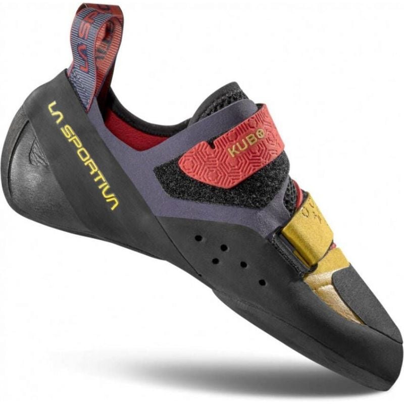 Chausson escalade La Sportiva Kubo (Savana/Mountain Red) - Mixte