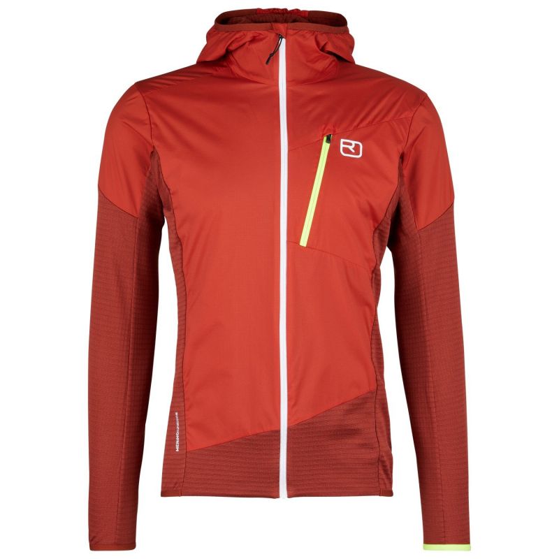 Chaqueta Ortovox Ladiz Hybrid Jacket M (Clay Orange) Hombre