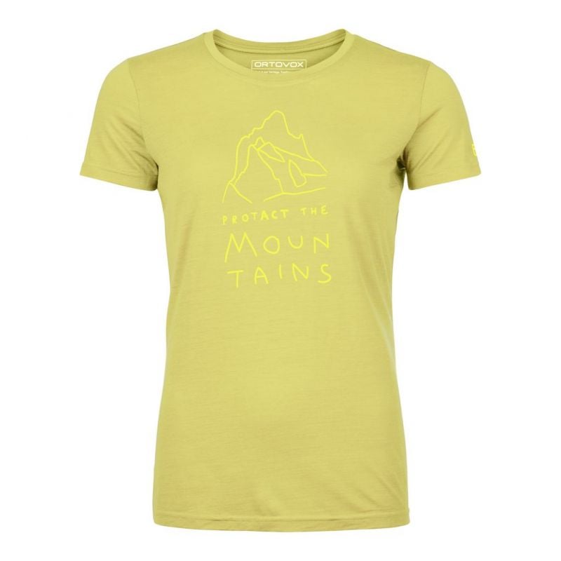 T-shirt ORTOVOX 150 COOL MTN PROTECTOR TS W (wabisabi) Femme 