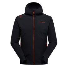Technical jacket La Sportiva Descender Storm (Black/Cherry Tomato) Men