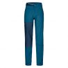 PANTALONI BRENTA W blu petrolio
