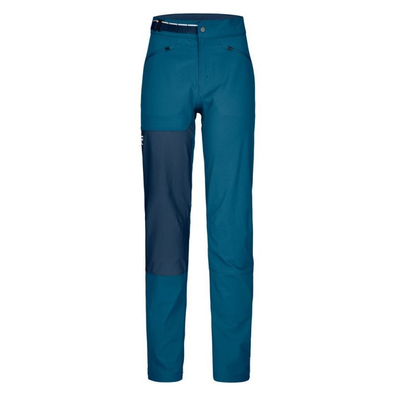 BRENTA PANTS W petrol blue
