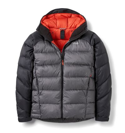 Rab Neutrino Pro Jacket in Black/Graphene/Orange Size S | UK