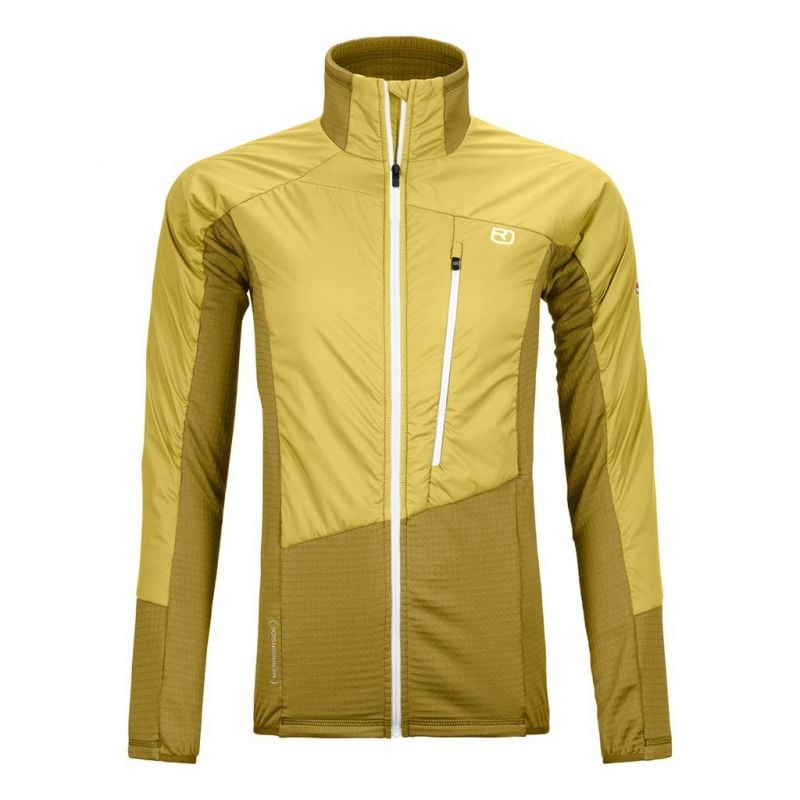 Chaqueta de forro polar Ortovox WESTALPEN SWISSWOOL HYBRID JACKET W (wabisabi) Mujer
