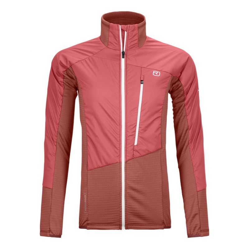 Fleecejakke Ortovox WESTALPEN SWISSWOOL HYBRID JACKET W (wabisabi) Dame 