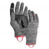 Gants ORTOVOX FLEECE LIGHT GLOVE W (black steel blend) Femme 