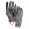 FLEECE LIGHT GLOVE W schwarz stahlmischung