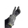 FLEECE LIGHT GLOVE M schwarz stahlmischung