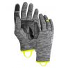 FLEECE LIGHT GLOVE M black steel blend