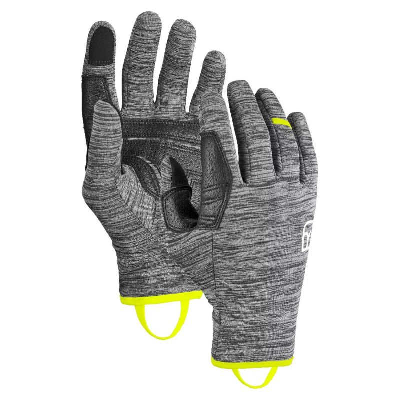 Handschuhe Ortovox FLEECE LIGHT GLOVE M (schwarz stahlmischung) Herren