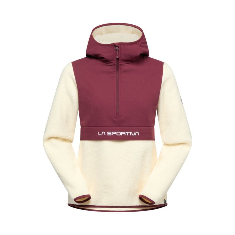  La Sportiva Guidance Sherpa Hoody W Chalk/Redwood (Chalk/Redwood)