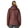 Patagonia Sudadera con capucha Hi-Loft Nano Puff de mujer (rubí oscuro)