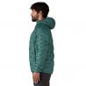 Patagonia Felpa con cappuccio Micro Puff da uomo (Cascade Green)