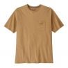 T-paita Patagonia M's Boardshort Logo Pocket Responsibili-Tee (Talon Gold) Miehet