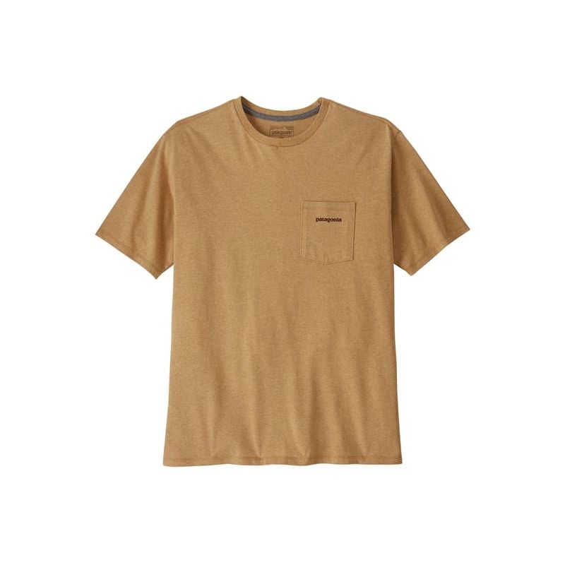 T-shirt Patagonia M's Boardshort Logo Pocket Responsibili-Tee (Talon Gold) Mand