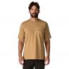 Patagonia M's Boardshort Logo Pocket Responsibili-Tee (Talon Gold)