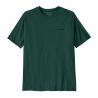 T-shirt PATAGONIA M's P-6 Logo Responsibili-Tee (Cascade Green) Homme 