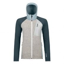 Fleece Ortovox FLEECE GP CLASSIC KNIT HOODY W (glacier grey) Damen