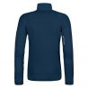 FLEECE GRID JACKET W diepe oceaan