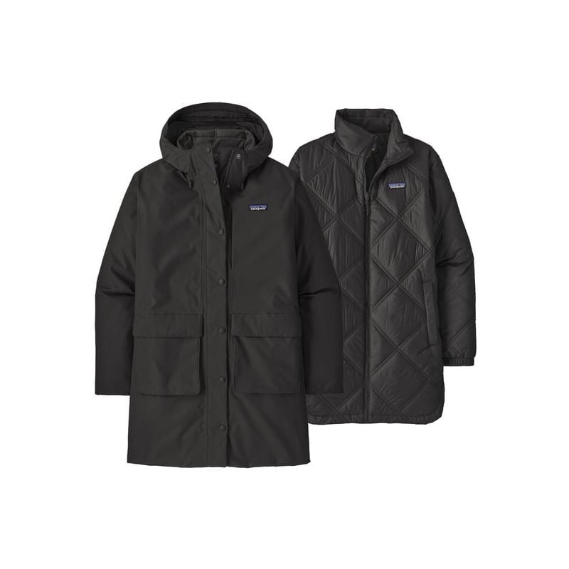 3-i-1 Jakke Patagonia W's Pine Bank 3-in-1 Parka (Black) Kvinne