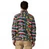 Polar Fleece Patagonia M's LW Synch Snap-T P/O (Salmon Energy: Old Growth Green) Miehet