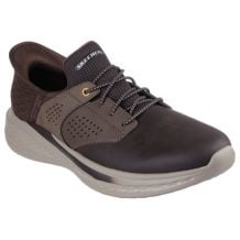 Scarpe Skechers SLADE - MACKLIN (Cioccolato) Uomo