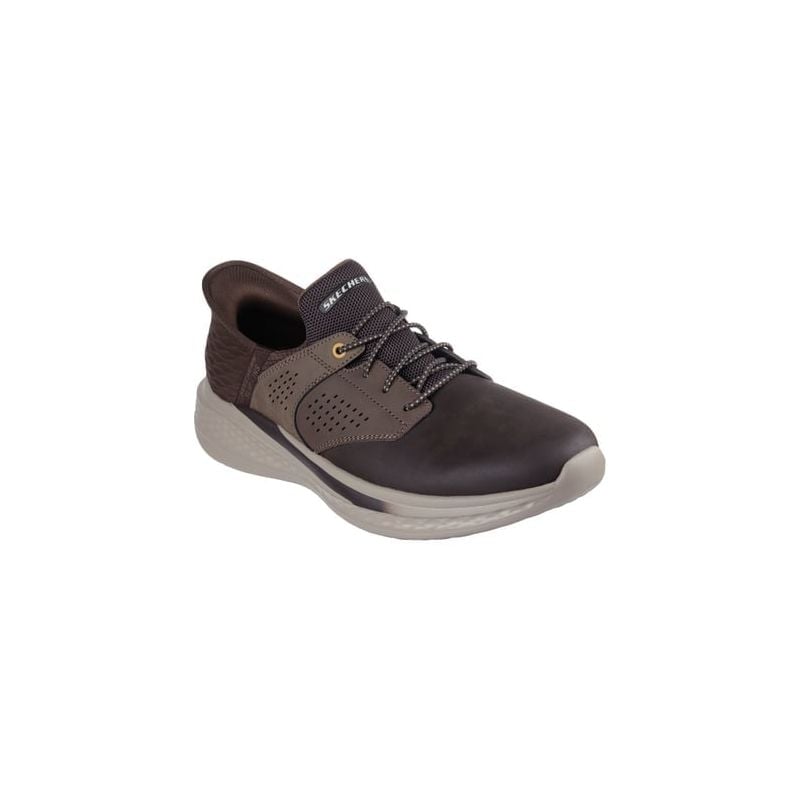 Scarpe Skechers SLADE - MACKLIN (Cioccolato) Uomo