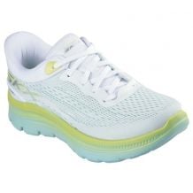 Scarpe Skechers SUMMITS PLUS-LIGHT SPEED (Bianco/Giallo) Donna