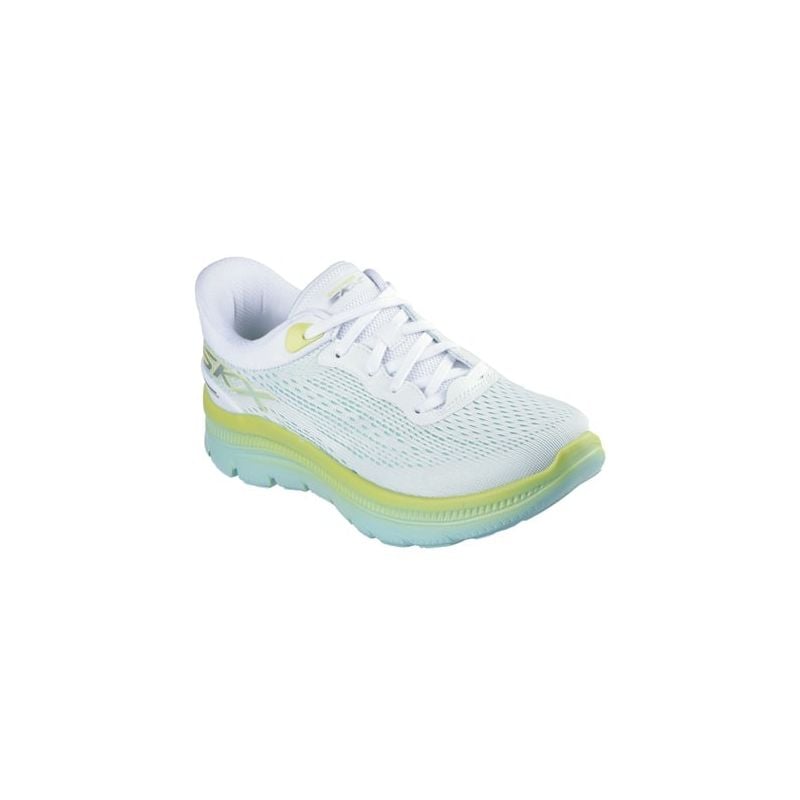 Scarpe Skechers SUMMITS PLUS-LIGHT SPEED (Bianco/Giallo) Donna