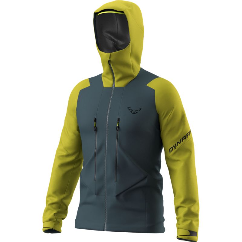 Veste imperméable DYNAFIT BLACKLIGHT 3L JKT M (golden lime) Homme 