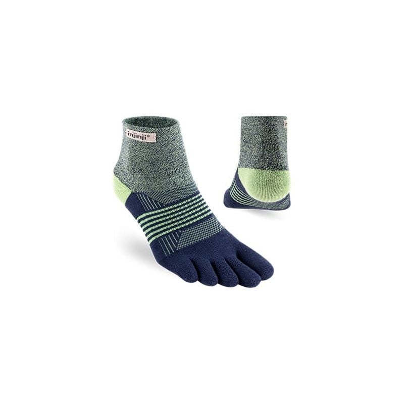 Sokken voor trail INJINJI Women's Trail Midweight Mini-Crew (Stargazer) Dames