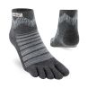 INJINJI Mini-Crew de lana de peso medio para exteriores (Pizarra)