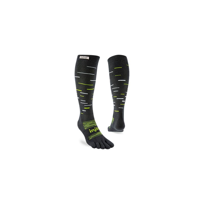 Sokker for løping INJINJI Snow Over the Calf (Shadow) Unisex