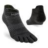 INJINJI Juoksusukat Lightweight No-Show (Musta)