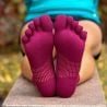 INJINJI Damen Lauf Leichtgewicht No-Show (Rote Bete)