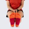 INJINJI Damen Run Lightweight No-Show (Chili )