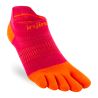 INJINJI Women's Run Lightweight No-Show (Chili )