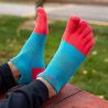 INJINJI Dames Hardloop Lichtgewicht No-Show (Sherbert)