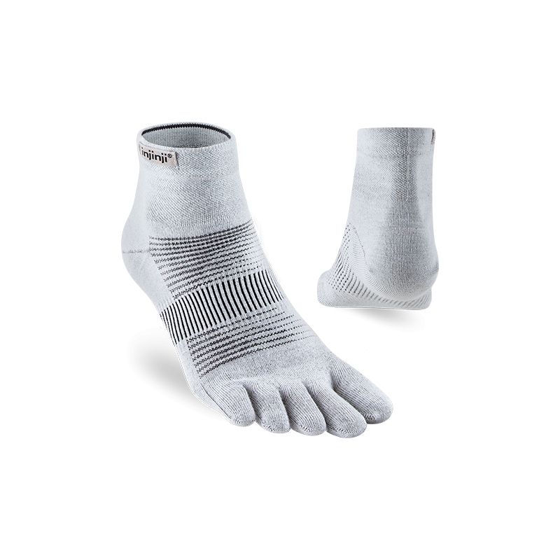 Laufsocken INJINJI Run Lightweight Mini-Crew (Grau)