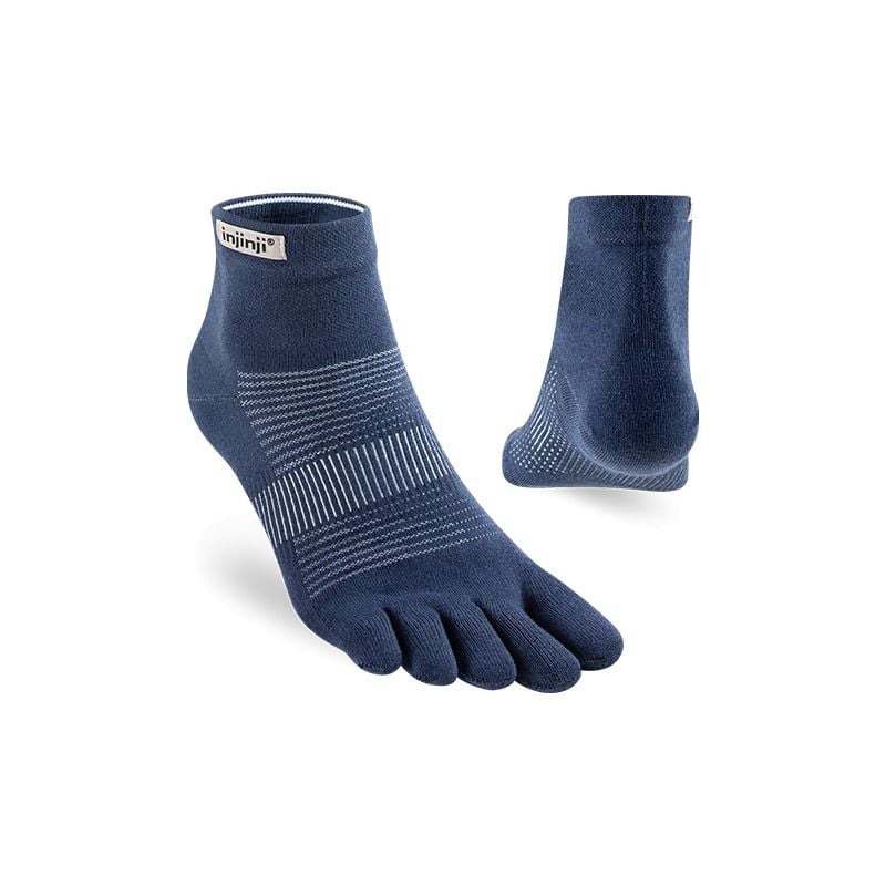 Socken für das Laufen INJINJI Run Lightweight Mini-Crew (Navy)