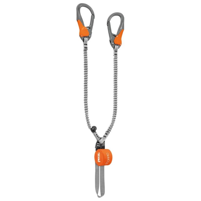 Via ferrata slynge PETZL SCORPIO EASHOOK (grå) Unisex